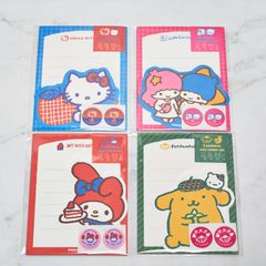 【限定】（単品）　ダイカットミニレターセット 古川紙工 x サンリオキャラクターズ フルーツマーケット _
