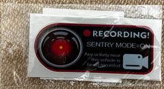 【新品】車用防盗・衝突セラミック静電気ステッカー 安全警告ステッカー 24時間駐車監視装飾ステッカー 犯罪者による盗難防止