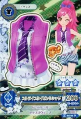 【中古】アイカツDCD 14 05-21[ノーマル]：ストライプタイピンクシャツ/音城セイラ