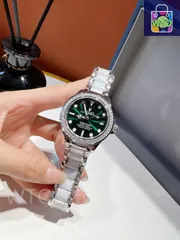 ROLEX ロレックス レディース腕時計 35mm｜花モチーフ×ダイヤモンド文字盤｜セラミックベルト/実物撮影新品未使用-WTO店名をご確認ください