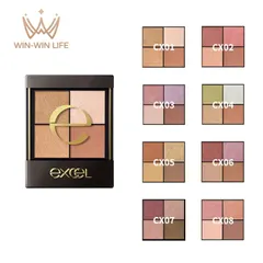 エクセル リアルクローズシャドウ CX 8色 アイシャドウパレット ツヤ ラメ マット ナチュラル クリアな発色 自然感 やさしくケア しっとり リッチな質感 アイシャドー アイシャドウ アイカラー アイメイク メイクアップ  EXCEL excel