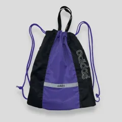 90s adidas(アディダス) ジムサック ナップサック ナップカラー ストリング バッグ