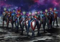 [중고] 캐릭터 카드 집합 (나란히) 비주얼 시트 [이치 반 쿠지 SHFiguarts 울트라 맨] F상