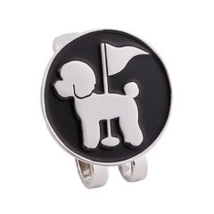 ハットクリップ マグネットクリップ グランドゴルフ キャップマーカー グラウンドゴルフ ゴルフ用品 グリーンマーカー マーカー ゴルフグッズ ゴルフ VALLERY 犬 マグネットマーカー （1個） ゴルフマーカー