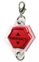 [중고] 열쇠 고리 EMERGENCY (빨강) [에반게리온 연결 아크릴 매력 컬렉션]