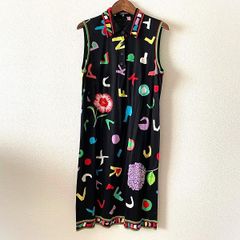 近年　美品✨トクコプルミエヴォル ノースリーブ ワンピース ズールー族 9号 近年 美品✨トクコプルミエヴォル ノースリーブ ワンピース ズールー族