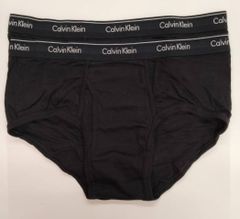 【Lサイズ】Calvin Klein(カルバンクライン)   コットン100％ ブリーフ ブラック 2枚セット メンズブリーフパンツ 男性下着 NB3999