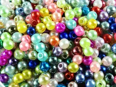 パール ビーズ　3mm　穴あり　500個　丸　アクセサリー　パーツ　AP0284のサムネイル