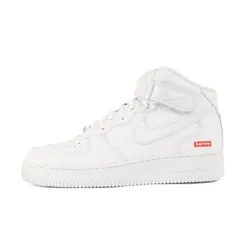 【新品】Supreme シュプリーム サイズ:27.5cm / 24AW NIKE AIR FORCE 1 MID SP (FZ8784-100) / ナイキ エア フォース ワン ミッド / ホワイト 白 / US9.5 / コラボ 別注