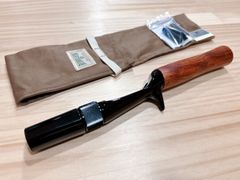 【☆新品】◎かねは商店 x ロベルソン　☆ストレートタイプRESION ハンドル  +WESSEX ウッド grip