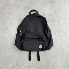 90s USA製 OUTDOOR PRODUCTS  Plain Backpack 【black】アウトドアプロダクツ 無地 バックパック リュック ゴーストバスターズバッジ付 【ブラック】