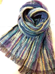 美品⭐︎MISSONI ミッソーニ　ストール　スカーフ　ウール　大判 MISSONI ミッソーニ スカーフ 綿100% 超大判 ストール - メルカリ