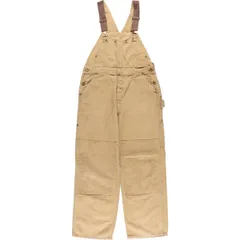 古着 カーハート Carhartt ダブルニー ダック オーバーオール メンズw37相当 ヴィンテージ/evb010553