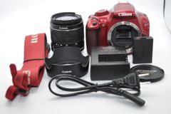 Canon デジタル一眼レフカメラ EOS Kiss X50 レンズキット EF-S18-55mm IsII付属 レッド KISSX50RE-1855IS2LK