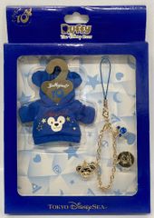東京ディズニーリゾート 2WAYストラップチャーム TDS10周年 Be Magical! ダッフィー(パーカー/青/Magical) 10周年