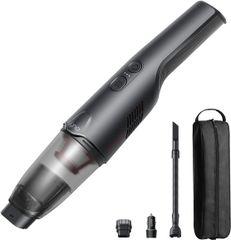 Anker Eufy (ユーフィ) HomeVac H20 （車用 ハンディクリーナー）【コードレス/充電式/軽量設計 / 14000Paの吸引力 / シガーソケット充電/コンパクトサイズ/カーチャージャー付属/ブラシノズル/ホースノズル付属】ブラック