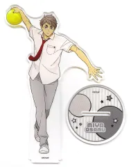 【中古】アクリルスタンド・アクリルパネル 宮治 アクリルフィギュアスタンド ROUND1コラボver. 「ハイキュー!!×Round1」