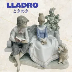 A1169-4/【希少】LLADRO/リヤドロ『少年少女の行進』陶器人形/ リヤドロ（Lladro リアドロ 陶器人形 置物） 少年と少女 少年