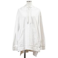 新品 MSGM クロップド丈パーカー ショート丈 ドルマンパーカー 