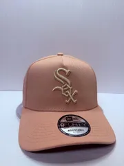 Newera シカゴホワイトソックス オールスターイヤーズ 9forty A-FRAME スナップバックキャップ ピンクカラー