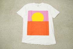 美品 ON AIR オンエア Kazuma Ogata The Empty Summer Silkscreen 緒方 数馬 Tシャツ 半袖カットソー サイズM 白 724P★4