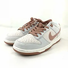ナイキ NIKE ダンク ロー レトロ プレミアム Dunk Low DH7577-001 US8 26cm フォッシル ローズ 靴