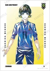 【中古】ポスター A3マット加工ポスター 蜂楽廻 Ani-Art 第3弾 「ブルーロック」