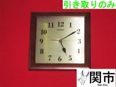 カシオ　掛け時計【現地引取のみ、配送不可】