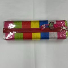 【韓国お土産】【韓国グッズ】　筆箱　カラフル筆箱　刺繍筆箱