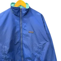 80s ビンテージ パタゴニア シェルドシンチラ ジャケット キッズ 10 ブルー USA製 80年代 アメリカ製 vintage ヴィンテージ patagonia