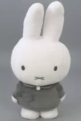 【中古】ぬいぐるみ ダークグレー 特大サイズMOREぬいぐるみvol.10 モノトーン アソートver. 「ミッフィー」