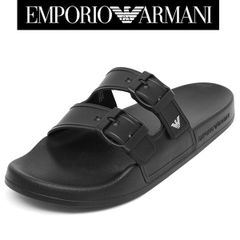 新品 エンポリオ アルマーニ サンダル メンズ EMPORIO ARMANI SWIMWEAR XVPS013 XR275 K485