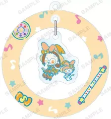 【中古】雑貨 はづき＆マイメロディ(ポロン) 「おジャ魔女どれみ×サンリオキャラクターズ トレーディングゆらゆらアクリルキーホルダー」