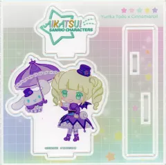 【中古】アクリルスタンド・アクリルパネル 05.藤堂ユリカ×シナモロール(ミニキャライラスト) アクリルフィギュアプレート 「アイカツ!×サンリオキャラクターズ」