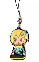[中古]ストラップ(キャラクター) 谷地仁花 烏野ラバーストラップ すぽりん きゅんキャラいらすとれーしょんず [一番くじ ハイキュー!!~冬志団結!~] K賞