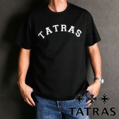 【国内正規品】【TATRAS/タトラス】PACHINO - パチノ - BLACK / Tシャツ / MJXA0169083588【送料無料】