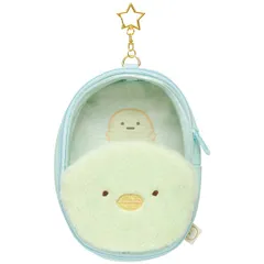 【新品・送料無料】すみっコぐらし ぬいぐるみポーチ (すみっコ大好きシリーズ・ぺんぎん?) CA44202