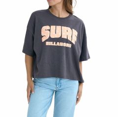 2025春夏 新品【BILLABONG/ビラボン】SURF WIDE LOOSE CROPPED TEE Tシャツ OFB レディースM BF01C204