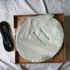 【未使用】aiwa アイワ SKY PerfecTV! CSアンテナ SA-CS5W 45cm 衛星放送 スカパー対応 衛星パラボラアンテナ 外箱あり 衛星受信用アンテナ CS受信機器 衛星放送視聴 スカパーCSパラボラアンテナ