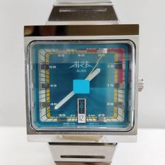 【レア】SEIKO ALBA AKAスクエア ブルー 不動品♪ レア】SEIKO ALBA AKAスクエア ブルー 不動品♪ 2025年最新