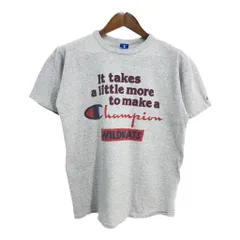 90年代 USA製 Champion チャンピオン 88/12 半袖Ｔシャツ グレー (メンズ X-LARGE) 中古 古着 S7966