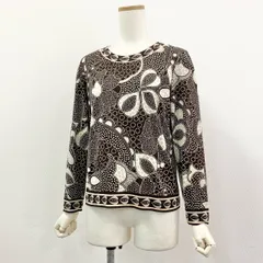 超希少✨ レオナール スポーツ ゼブラ柄 長袖 ニット セーター