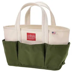 マンハッタンポーテージ ピクニック アウティング トートバッグ M ナチュラル×オリーブ W42/29.5×H21×D15cm #MP1383DUCK-1052 Picnic Outing Tote Bag M MANHATTAN PORTAGE 新品 未使用