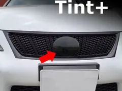 Tint+カット済み エンブレム スモークフィルム(ブラックスモーク5％ プリクラッシュセーフティ装備車専用) レクサスIS IS250/IS350セダン/IS250C/IS-F GSE20/GSE21/GSE25/USE20 20系 IS 20のサムネイル