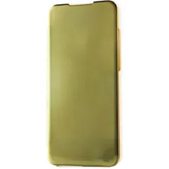 Galaxy S21+ ケース 手帳 SCG10 ギャラクシーs21プラス  ミラー光沢 ハイブリット 手帳 ケース 【Color】 ゴールド