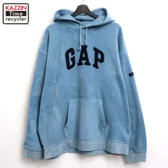00s GAP フリース パーカー メンズ 表記XXLサイズ