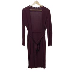 theory luxe(セオリーリュクス) カーディガン レディース美品  - ダークブラウン 長袖/ロング丈