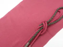 【一輝堂】リサイクル着物 和装小物 帯締め帯揚げセット 洋角組 ちりめん 帯締 帯揚 25w10-12211