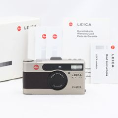 【限定モデル】Leica ライカ Minilux CASTER Limited Summarit 40mm f/2.4 JTキャンペーン希少モデル 18051 フィルムカメラ【中古】
