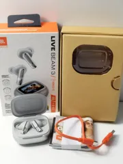 【美品】JBL LIVE BEAM 3 ワイヤレスイヤホン